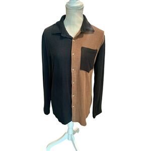 Unisex Multicolor Button Down Size Small